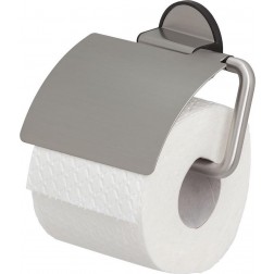 Tiger Tune tualetinio popieriaus laikiklis su dangčiu Nerūdijančio plieno šlifuotas / juodas