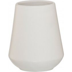 Vonios stiklinė Sealskin Conical, balta, pastatoma